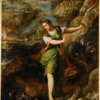 Saint Margaret and the Dragon